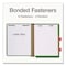 Pendaflex HD Pressboard End Tab Folders, Expands 2", 2 Dividers, 6 Fasteners, Letter, Green, 10PK 1006948 - alternate 3