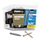 Hillman Power Pro No. 9 X 2-1/2 in. L Star Yellow Zinc Coarse Wood Screws, 5PK 48591V4 - alternate 1