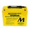 Motobatt 25Ah 350 CCA AGM Powersports Battery replaces YTX24HL MBTX24U - alternate 2