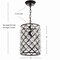 Jonathan Y Gabrielle 10" Crystal/Metal LED Pendant, Oil Rubbed Bronze JYL9025A - alternate 4