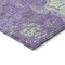 Homeroots 5' X 8' Purple Mint Green And Ivory Abstract Washable Indoor Outdoor Area Rug 618203 - alternate 4