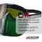 Jackson Safety GPL500 Safety Goggles, Anti-Fog, Shade 3 IR Lens 21001 - alternate 2