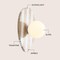Jonathan Y Tivoli 12 in. Modern Minimalist 1-Light Ovoid Marble Stripe LED Wall Sconce, Light Brown/White JYL5900B - alternate 3