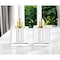 Homeroots Set of Two Clear And Gold Crystal Pepper Shakers 376096 - alternate 2