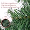 Elf Stor Artificial Christmas Tree 6ft Unlit Spruce Xmas Tree Realistic Branch Tips and Metal Stand 50-300-6 - alternate 2