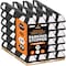 Xpose Safety Parking Block, Rubber, 6 in Height, 72 in Length, Black/White, Half Pallet (24 pk) PBSW-6-HP24-X - alternate 1