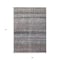 Homeroots 9' X 12' Brown Black And Brick Red Striped Washable Indoor Outdoor Area Rug 605691 - alternate 3