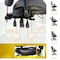 Regency Conley 24/7 Vinyl Office Chair Big & Tall 400lb Max Weight, Adjstbl Back & Seat Height W/ Whls, Blk 247-VAM-BK - alternate 3
