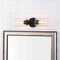 Jonathan Y Giles 16" 2-Light Farmhouse Industrial Iron Cylinder LED Sconce, Oil Rubbed Bronze/Clear JYL9548A - alternate 5
