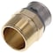 Viega PureFlow Press adapter P 1.5 MPT 1.5 bronze 90581 - alternate 1