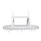 Homeroots White Kitchen Island Metal Ceiling Light 651663 - alternate 1