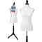 Topmaster Mannequin Adjustable Height Durable Foam and Canvas Construction Wooden Base, Compact Shoulder Width TPMAQTO29 - alternate 1