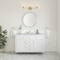 James Martin Vanities Chicago 48 in. Single Vanity, Glossy White, w/ 3 CM Carrara Marble Top 503-V48-GW-3CAR - alternate 2