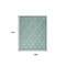 Homeroots 9' X 12' Aqua Indoor Outdoor Area Rug 522134 - alternate 2