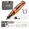 Vevor 136-Piece Cordless Rotary Tool Kit DC8V 5 Adjustable Speeds 5000-30000 RPM, 136PK S0J-FE12-10 - alternate 1