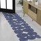 Jonathan Y Rayna Modern Geometric Organic Shapes Navy/Cream 2 ft. x 8 ft. Indoor/Outdoor Runner Rug TSN305B-28 - alternate 3
