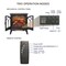 Edendirect 24 in. Freestanding Infrared Electric Fireplace with Timer in Black ZR-W1769112700 - alternate 3