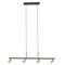Vidalite Shura Black & Brass 4-Light Track Pendant Light with Adjustable Heads, Integrated LED, 3000K, 1960L CE1007795 - alternate 3