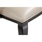 Leisuremod Madera High Back Leather Dining Chair, Wood-Look Aluminum Base MCAWNC-18PW - alternate 4