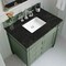 James Martin Vanities Brittany 36" Single Vanity, Smokey Celadon, w/ 3 CM Phantome Eclos Top 650-V36-SC-3PHT - alternate 3