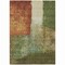 Homeroots 9' X 12' Green Copper And Beige Abstract Washable Indoor Outdoor Area Rug 603729 - alternate 3