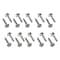 Snap-Loc Lag Screw, 1/4 in, 1 in, Zinc Plated Steel, Hex Head External Hex Drive, 20 PK SLFETW201 - alternate 1