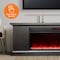 Lifesm 72-inch Media Fireplace with Faux Glass Beads in Black LDFP0009US-BLK - alternate 3