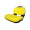 Uni Pro Mid-Back Seat | Yellow Vinyl 8848 - alternate 1