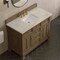 James Martin Vanities Brookfield 48" Single Vanity, Pecan, w/ 3 CM Tajnar Eclos Top 547-V48-PCN-3TJR - alternate 3