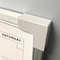 Flipside 18 x 24 Aluminum Framed Calendar Magnetic White Dry Erase Board 17302 - alternate 3