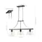 Jonathan Y Jayden 36" 3-Light Industrial Farmhouse Iron/Glass Linear LED Pendant, Oil Rubbed Bronze/Clear JYL7590A - alternate 2