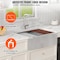Vevor 36" Top Mount Farmhouse Kitchen Sink Single Bowl Basin 304 Stainless Steel TXHW362209RS1 - alternate 5