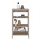 Homeroots 17" Light Gray Wood Freestanding Bathroom Vanity 543576 - alternate 1