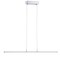 Jonathan Y Conley 39.5" Dimmable Adjustable Integrated LED Metal Linear Pendant, Chrome JYL7023A - alternate 1