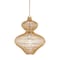 Troy Lighting Irvine 1 Light Pendant by Chandler McLellan, Patina Brass, 20 In x 25 In F3820-PBR - alternate 1