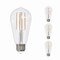 Bulbrite LED Filament, 13 Watt Dimmable ST18 Light Bulb, Clear Glass Finish, E26 Base, 5000K, 1400Lumens, 4PK 862100 - alternate 1