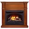 Procom Heating Dual Fuel Vent Free Gas Fireplace System, 26,000 BTU, T-Stat Control, Apple Spice Finish FBNSD28T-3AS - alternate 1