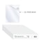 C-Line Products 8-1/2" x 11" Clear Reduced Glare Poly Project Folders with Antimicrobial Protection, 25/BX 62137 - alternate 2