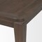 Homeroots 72" Dark Brown Wood Dining Table 604017 - alternate 2