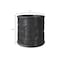 Leisuremod Meadow Round Fiberstone & MgO Clay Planter, Weather-Resistant, Indoor/Outdoor, No Assembly MP11BL - alternate 2
