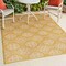 Jonathan Y Amora Traditional Mediterranean Tile Design Yellow/Cream 3 ft. x 5 ft. Indoor/Outdoor Area Rug TSN206C-3 - alternate 3