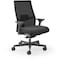 Hon Ignition 2.0 Mesh Mid-back Big & Tall Task Chair - Black Seat Color - Vinyl Seat Material - Black I2BTVMU10BTN - alternate 1