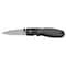 Klein Tools Lightweight Lockback Knife, 2-3/8-Inch Drop Point Blade, Black Handle 44002 - alternate 1