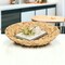 Homeroots Braided Water Hyacinth Decorative Bowl 399663 - alternate 1
