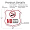 Signmission No Smoking Shield Sign No Smoking Eating, 12 Inch X 12 Inch, Aluminum Metal Sign SHI-A-12-400 - alternate 2