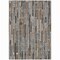 Homeroots 10' X 14' Pewter And Brown Striped Washable Indoor Outdoor Area Rug 608969 - alternate 3
