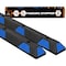 Xpose Safety Parking Block, Rubber, 4 in Height, 72 in Length, Black/Blue 2 PK PBSB-6-2-X-S - alternate 1