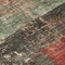 Homeroots 8' Fern Green Black And Terra Cotta Round Striped Washable Indoor Outdoor Area Rug 605981 - alternate 5