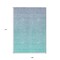 Homeroots 9' X 12' Sky Blue And Teal Blue Ombre Washable Indoor Outdoor Area Rug 588988 - alternate 5