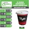 Ecoquality 10oz White Disposable Paper Coffee Cups with White Flat Lids - For Office, and Travel, 100PK B093TM361B - alternate 4